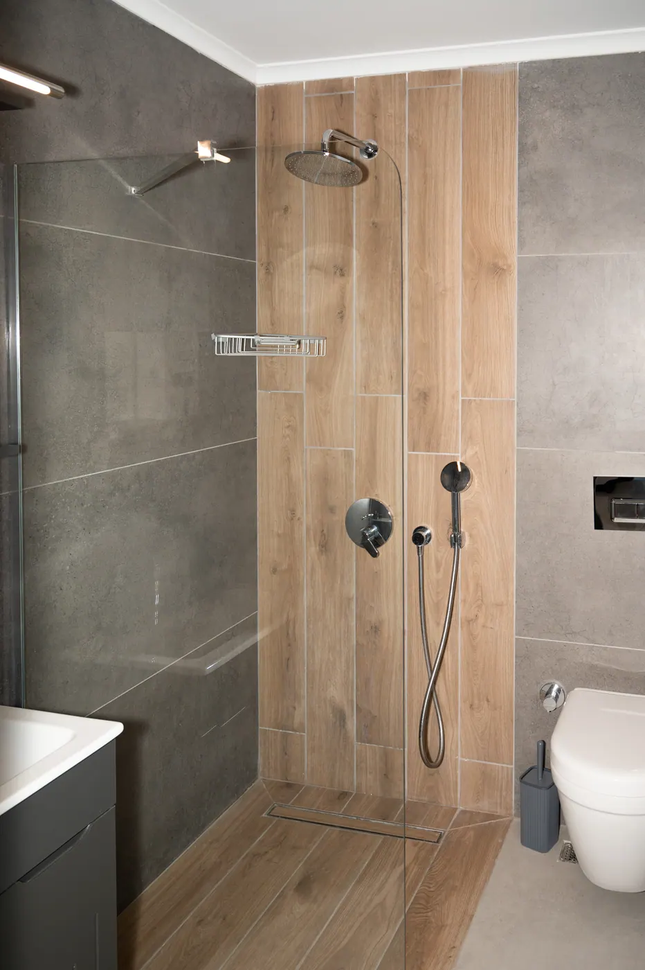 Bodengleiche Dusche in Apartment Nr. 10