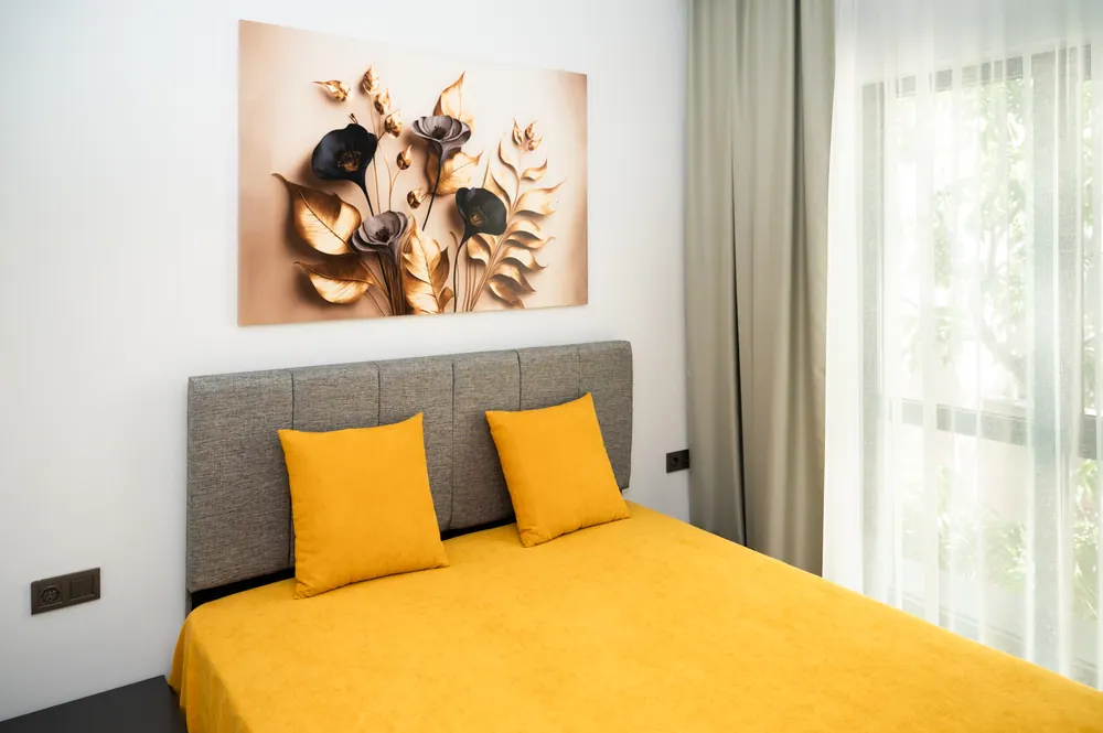 Zweites Schlafzimmer von Apartment Nr. 11