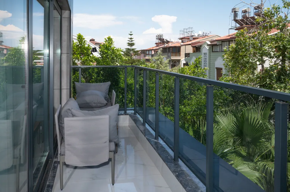 Balkon von Apartment Nr. 11