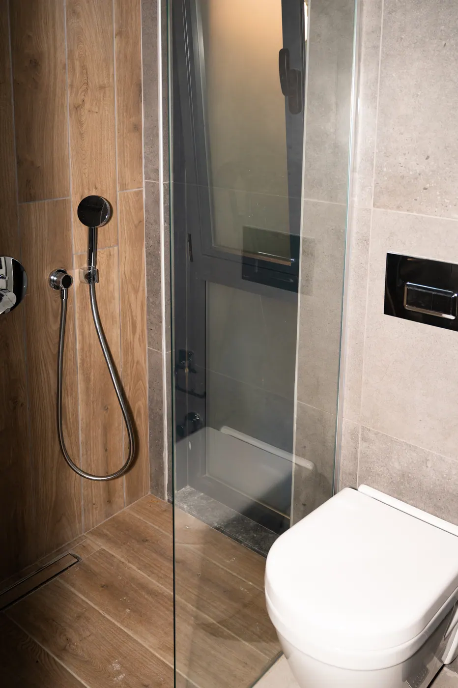 Bodengleiche Dusche in Apartment Nr. 3