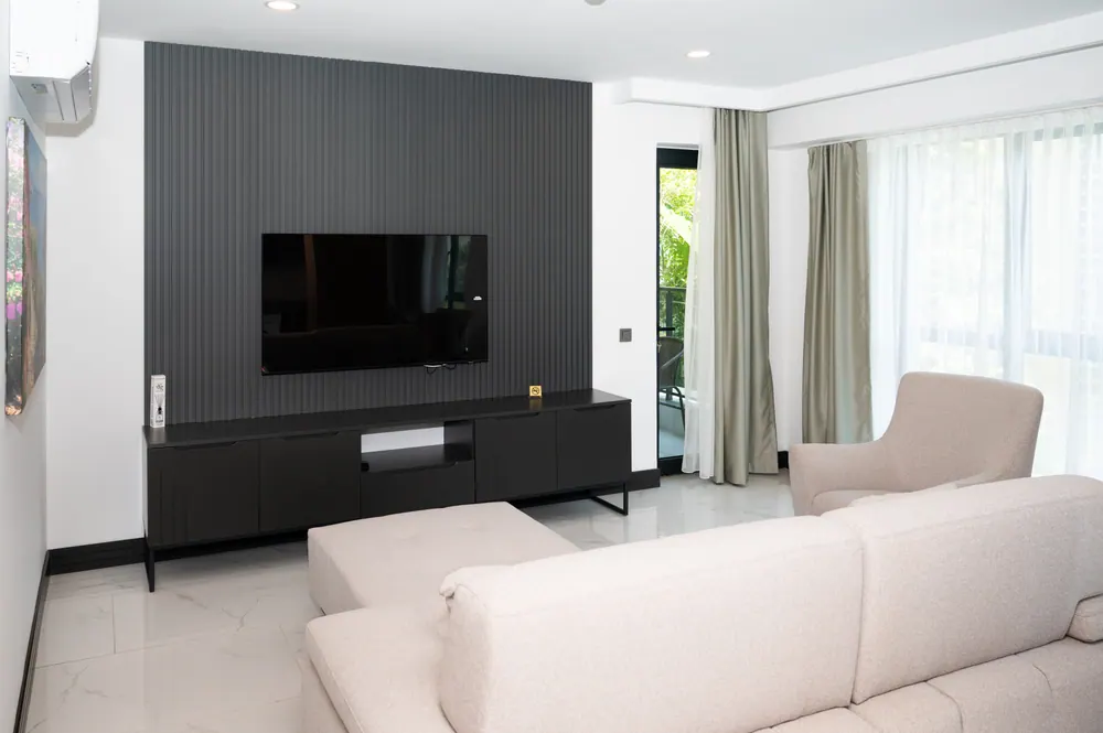 Wohnzimmer von Apartment Nr. 9
