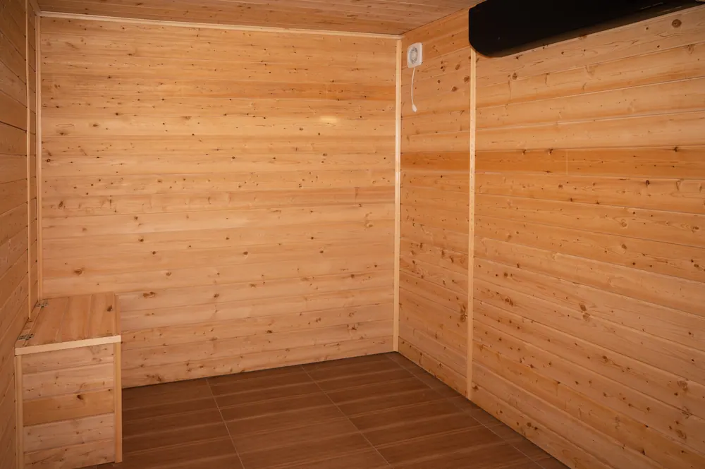 In der Sauna